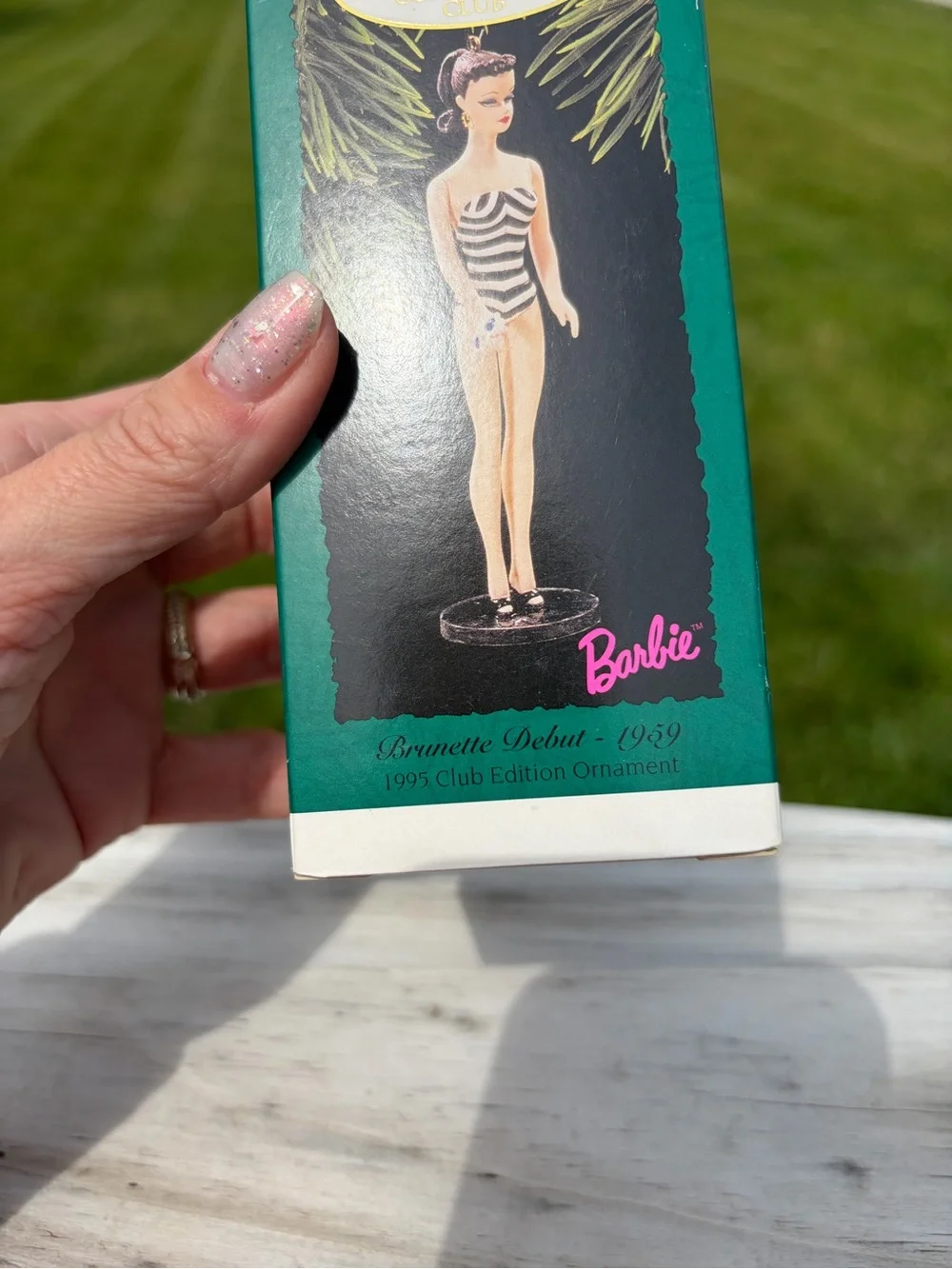 Hallmark Keepsake Ornament 1995 Brunette Debut-1959‎ 1995 Club Edition NIB